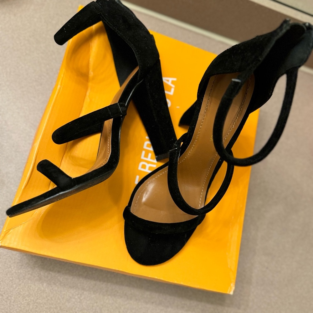 Black heels